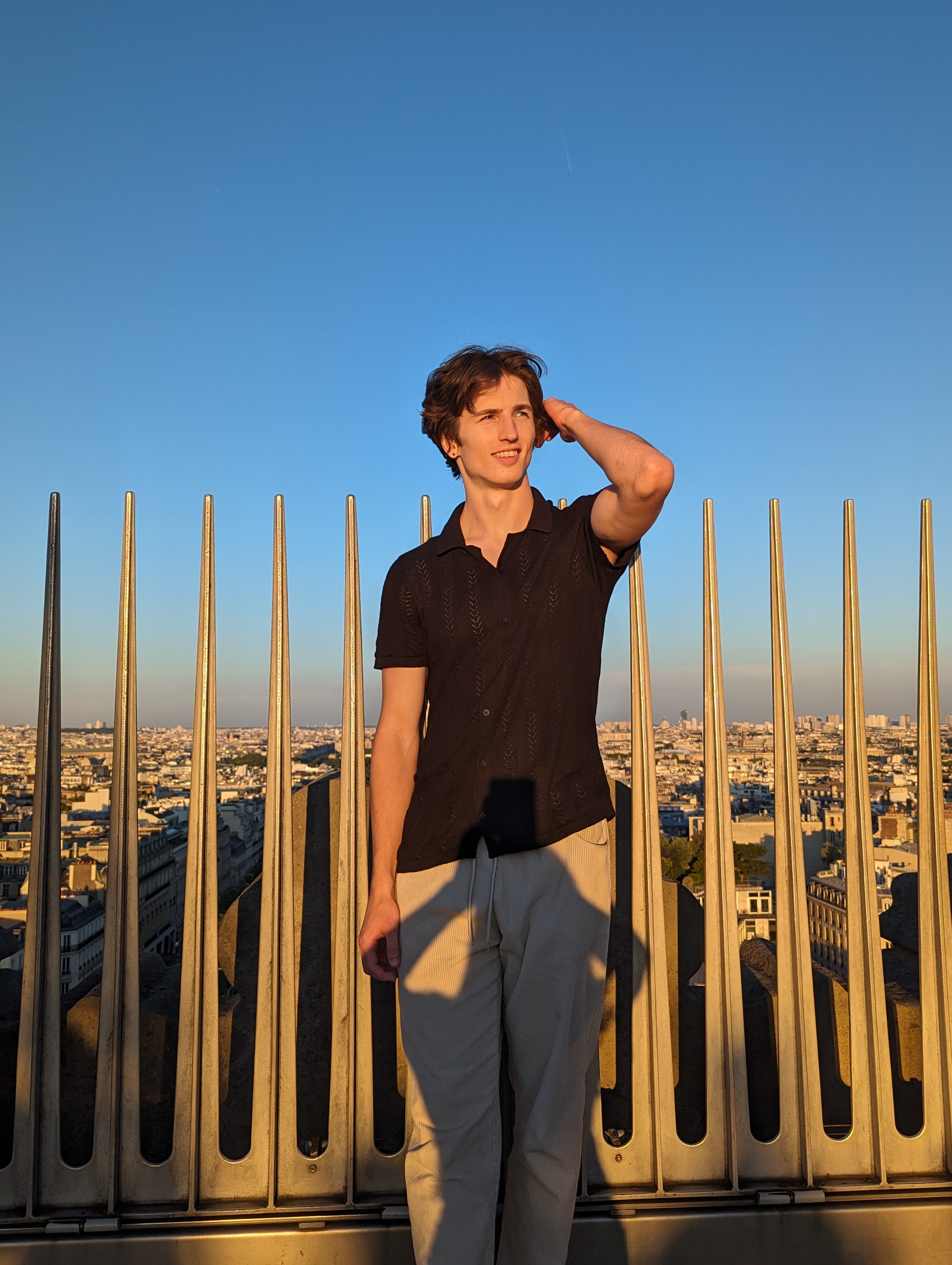 Photo of me in Paris